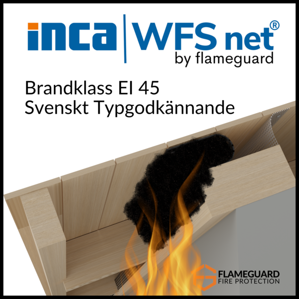 INCA WFS net Takfot - aktiverad vid brand